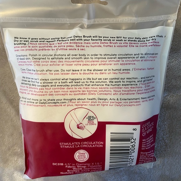 Daily Concepts detox massaging brush - Picture 3 of 4